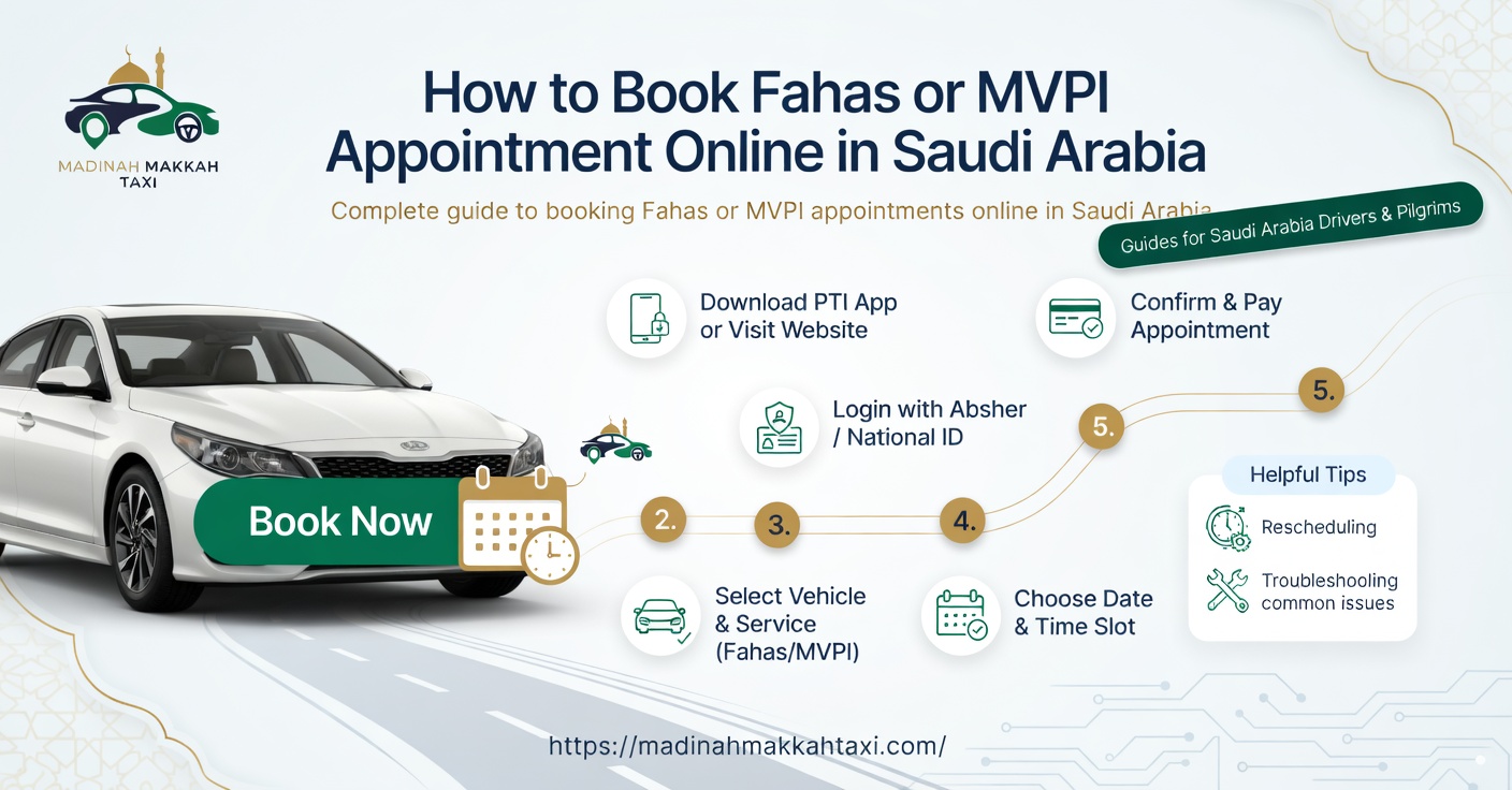 How to Book Fahas or MVPI Appointment | Online in Saudi Arabia
