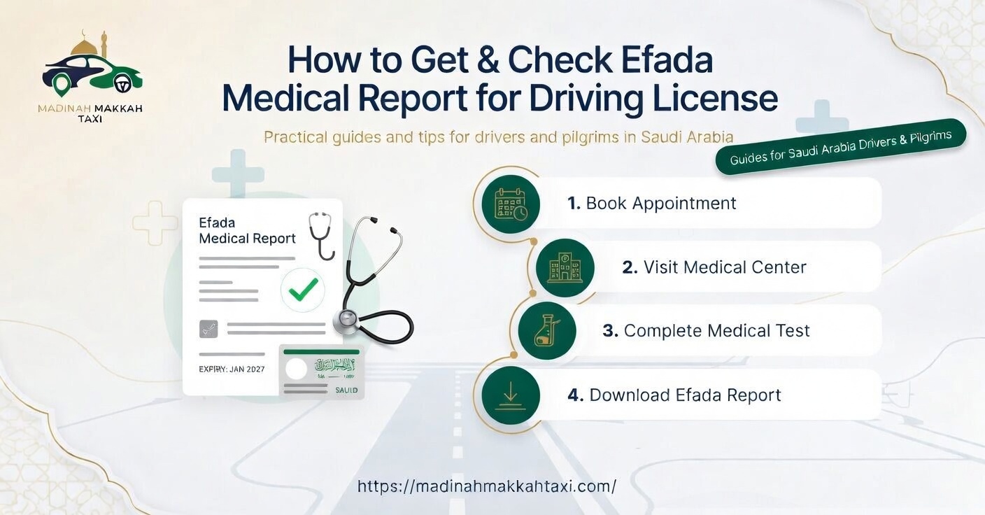 How to Get & Check Efada Medical Report for Driving License?