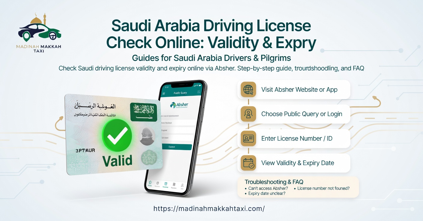Saudi Arabia Driving License Check Online: Validity & Expiry